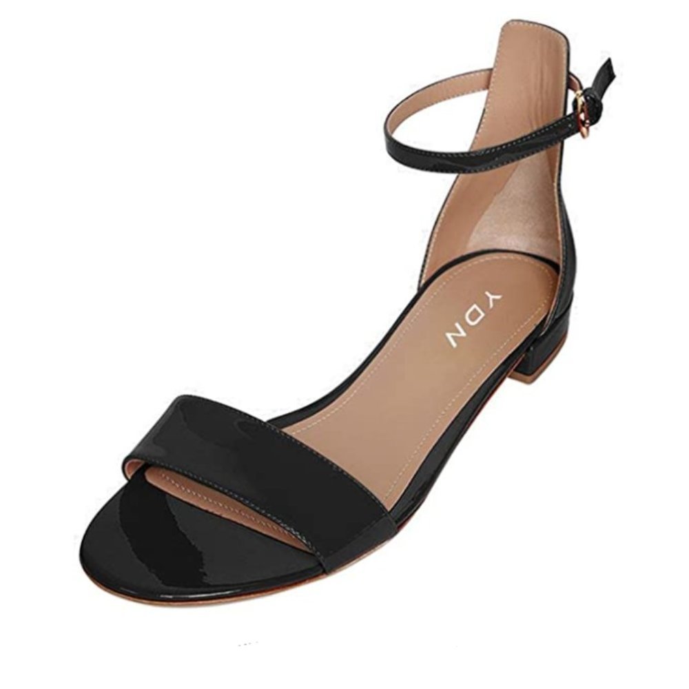YDN Block Low Heel Sandals